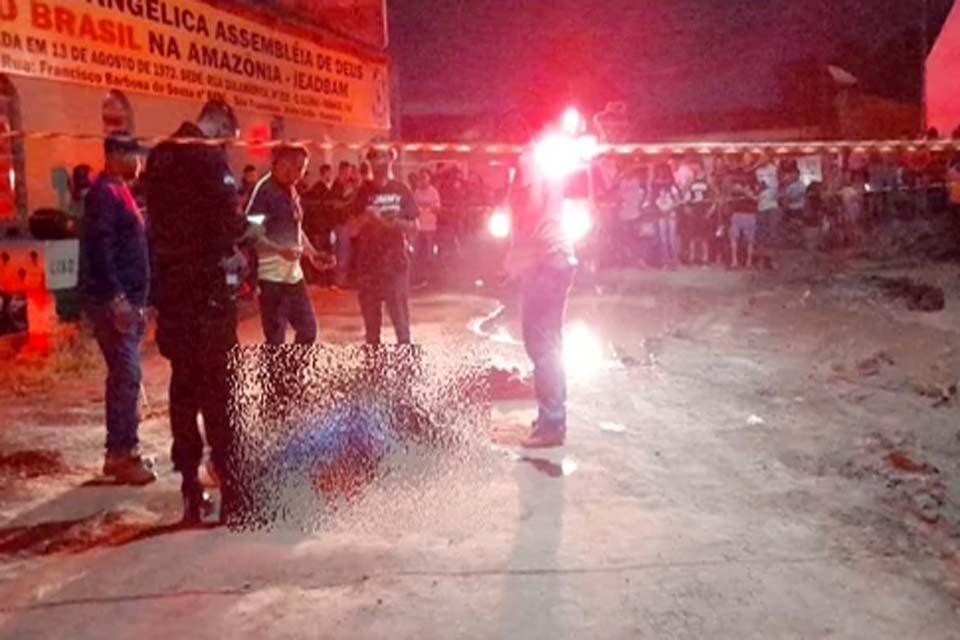 Homem é é executado com três tiros no rosto em Porto Velho