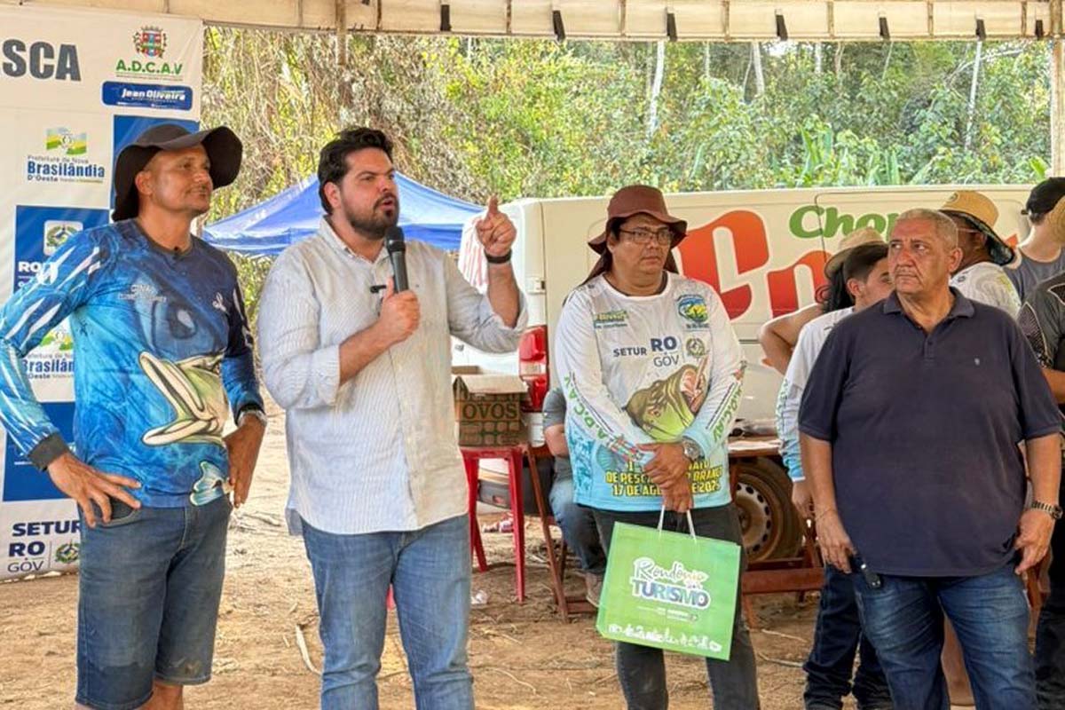 Nova Brasilândia entra no circuito da pesca esportiva com grande evento apoiado pelo deputado Jean Oliveira