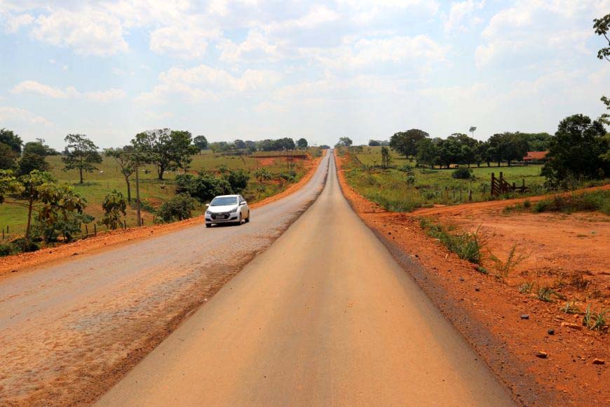 Rodovia TransRondônia recebe infraestrutura de pavimentação asfáltica