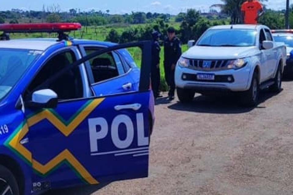 Homem é preso após efetuar disparos de arma de fogo em via pública