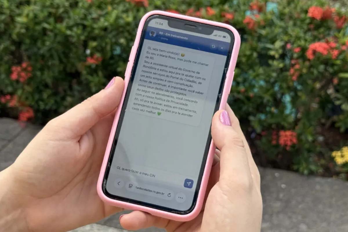 Assistente virtual “Rô” registra mais de 9 mil interações e amplia acesso aos serviços públicos digitais no estado