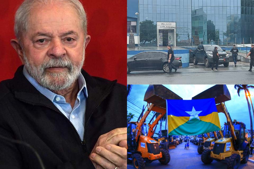 Lula recebe pedidos de Rondônia; corrupção e rolo com precatórios em Ji-Paraná; e meio bilhão investidos em obras no estado