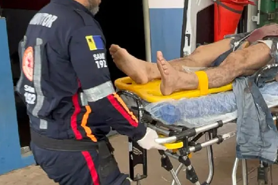 Homem é atacado a golpes de facão em chácara na zona norte 