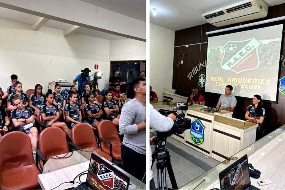 Real Ariquemes apresenta elenco para o Brasileiro Feminino 2023   