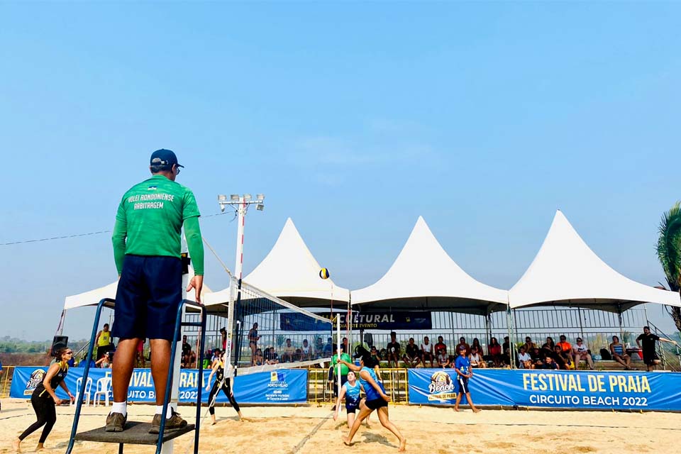 Segunda etapa do Festival de Praia Circuito Beach começa com arena esportiva