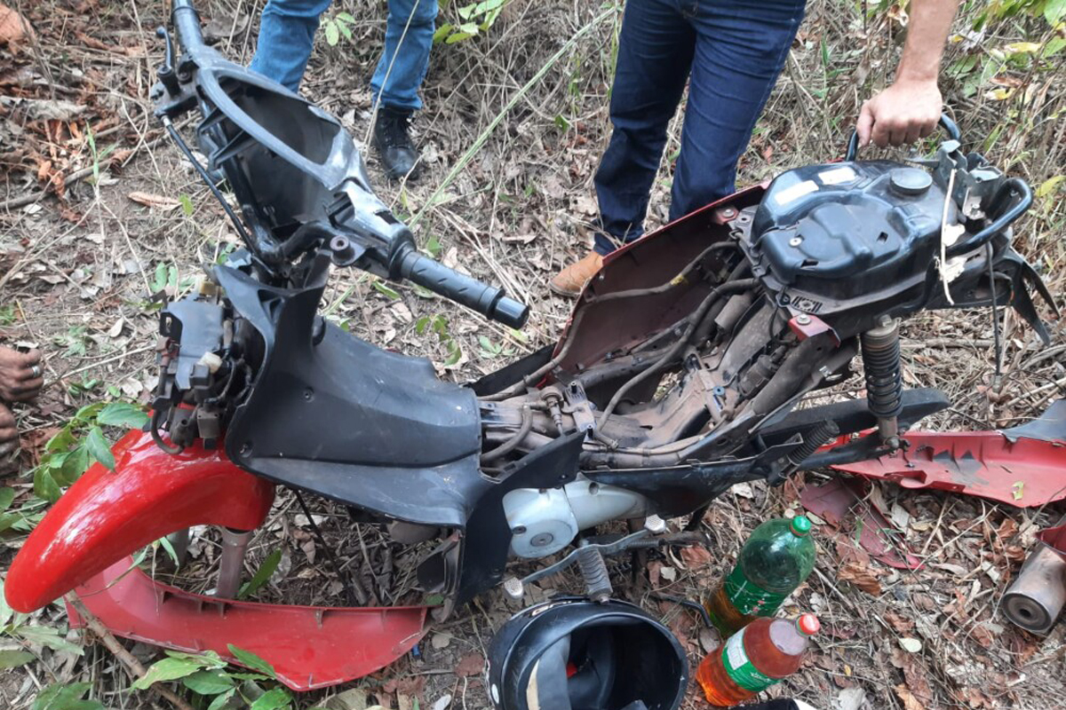 PM segue rastreador de moto furtada, encontra outra motocicleta e prende suspeito