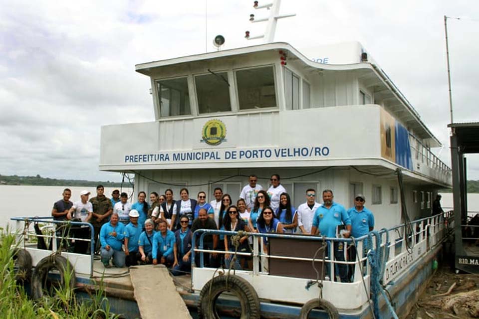 Reativação do Barco Saúde ampliou o atendimento nas comunidades ribeirinhas e trouxe mais dignidade