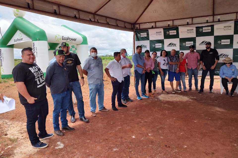 Deputado Federal Expedito Netto realiza entrega de secadores de café para produtores rurais de Rolim de Moura