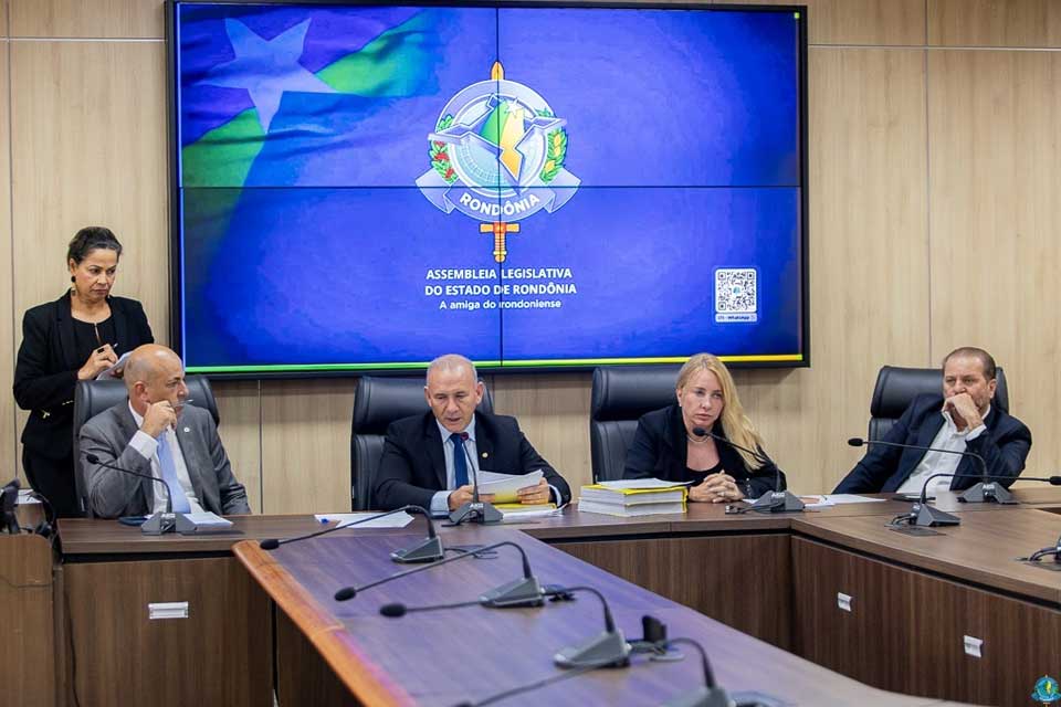 Orçamento de Rondônia para 2026 é aprovado pela Comissão de Finanças da Alero e prevê R$ 18,65 bilhões