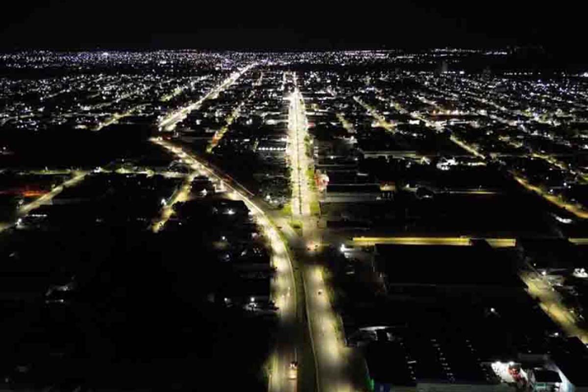 Prefeitura segue avançando na modernização da iluminação pública com mais de 200 pontos contemplados