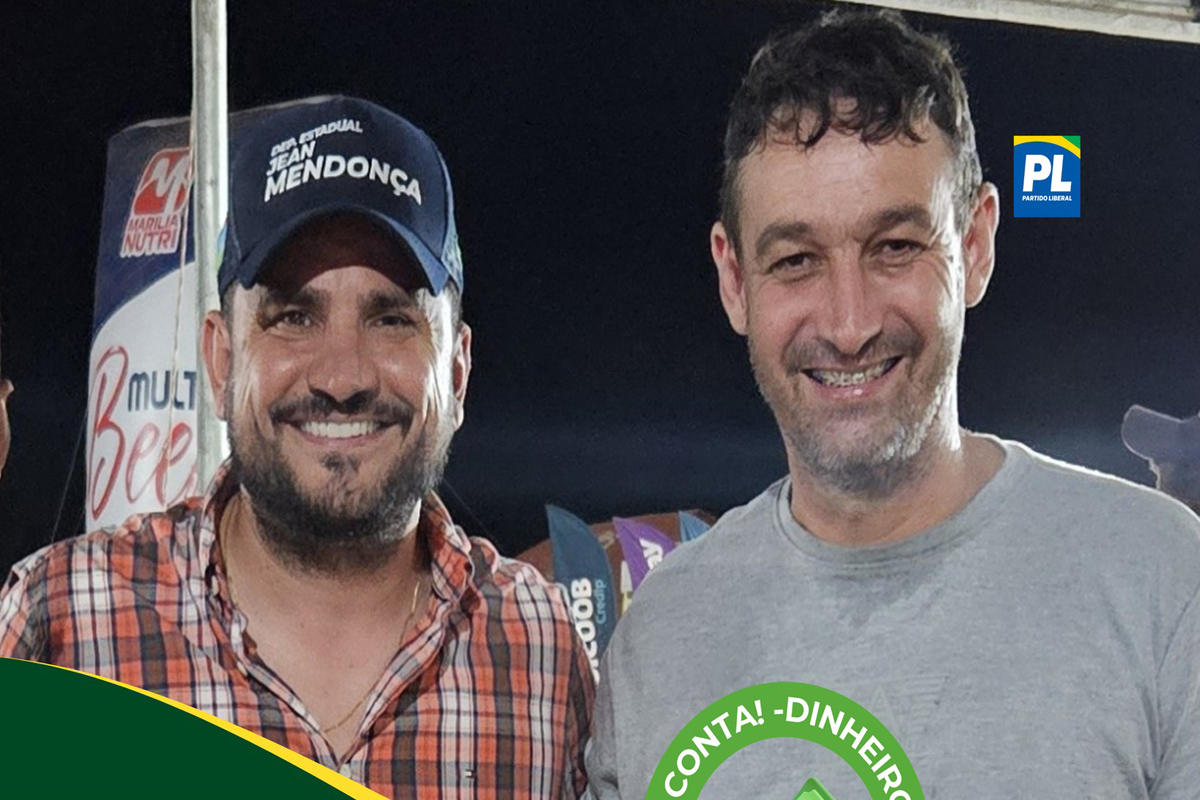 Jean Mendonça destina R$ 60 mil em emenda para compra de implementos agrícolas em Parecis