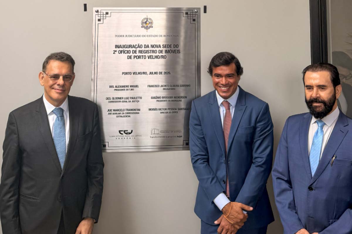 Judiciário prestigia inauguração da nova sede do cartório de Registro de Imóveis em Porto Velho