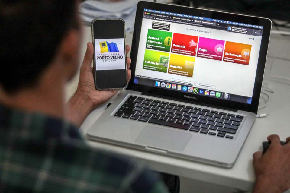 Manifestações populares podem ser enviadas pela internet