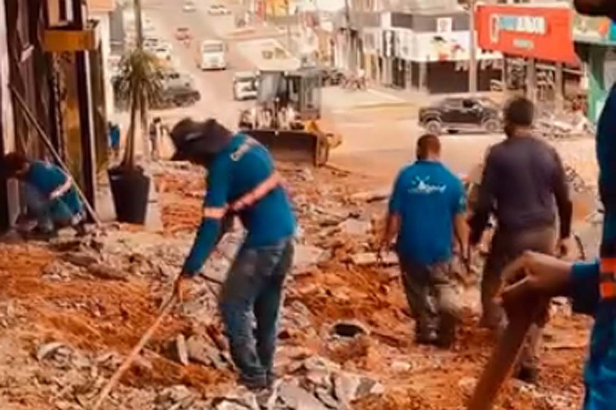 Prefeitura avança para o último trecho do projeto na avenida Sete de setemboro