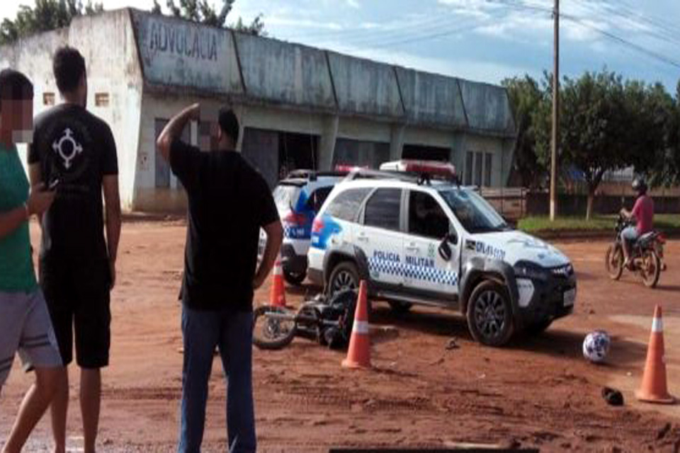  Suspeitos colidem contra viatura policial durante fuga alucinada