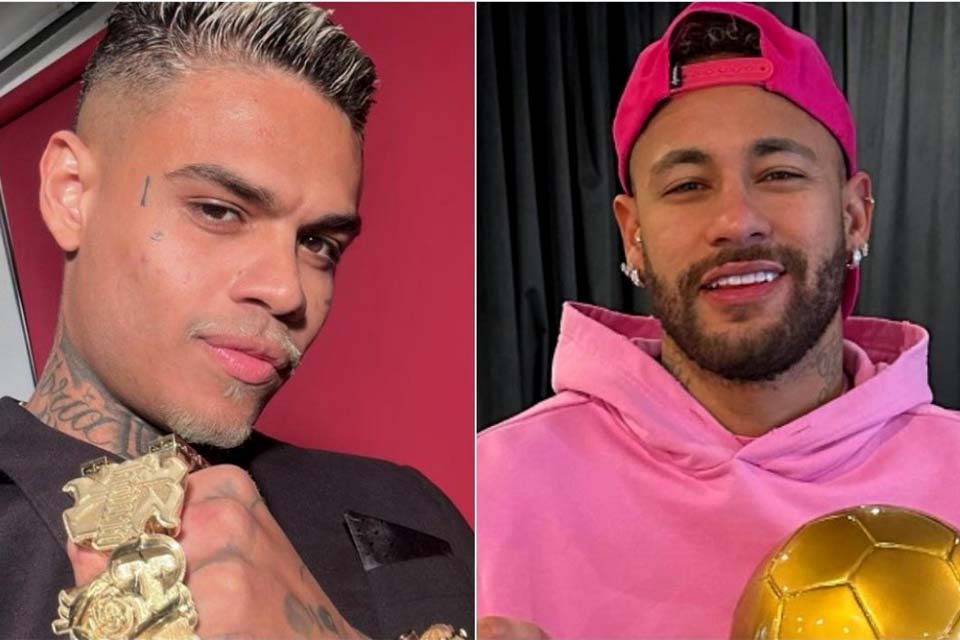 Neymar Jr. ouve música de MC Cabelinho em live e cantor vai à loucura: 'Estou felizão'