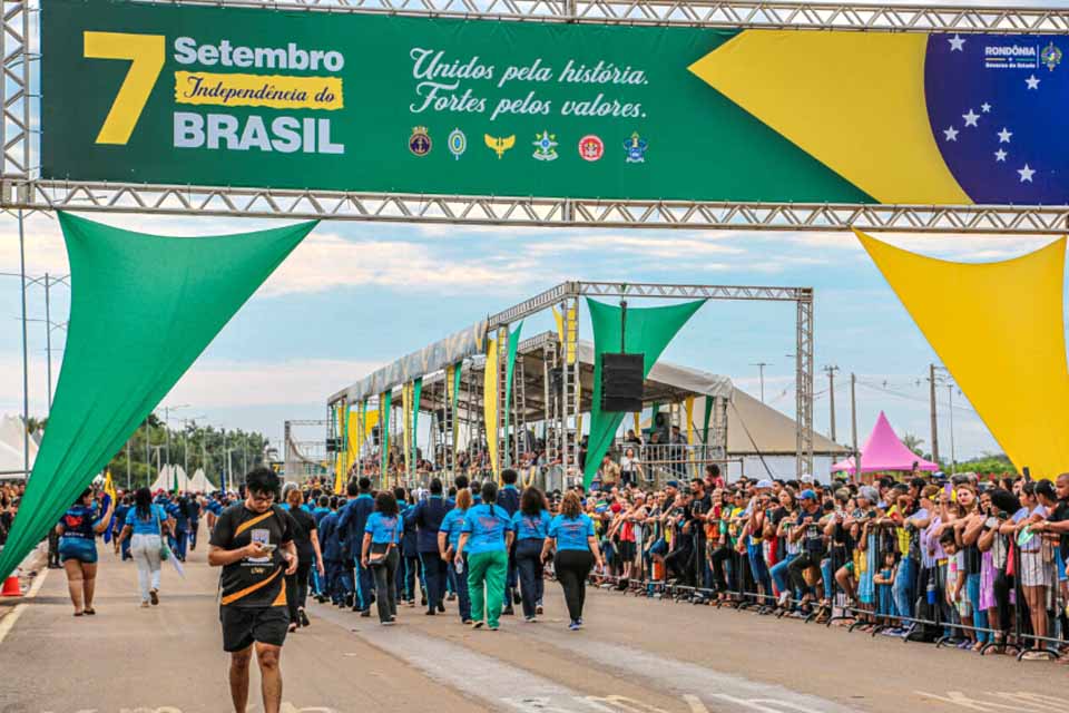 Segurança, cidadania e civismo refletem os avanços do governo de Rondônia entre 2019 e 2025