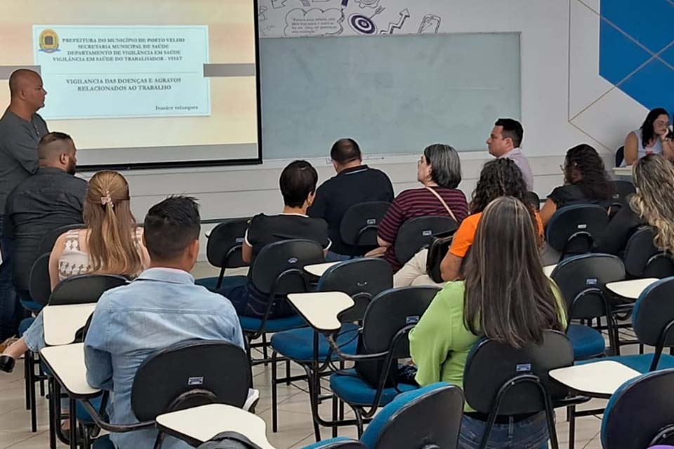 Profissionais de saúde em Porto Velho participam de treinamento sobre segurança e bem-estar no trabalho