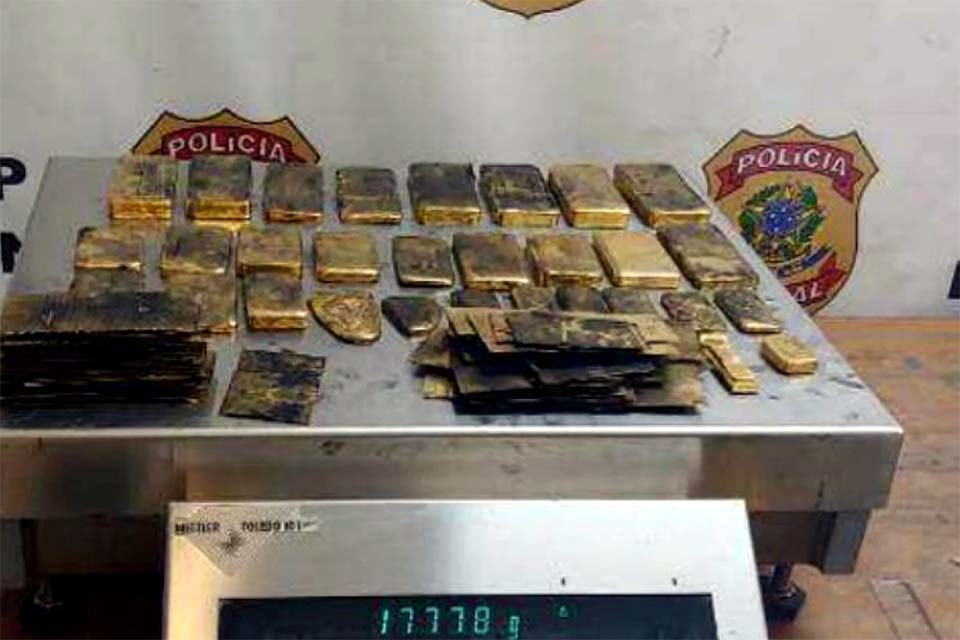 Polícia Federal faz operação para combater contrabando de ouro