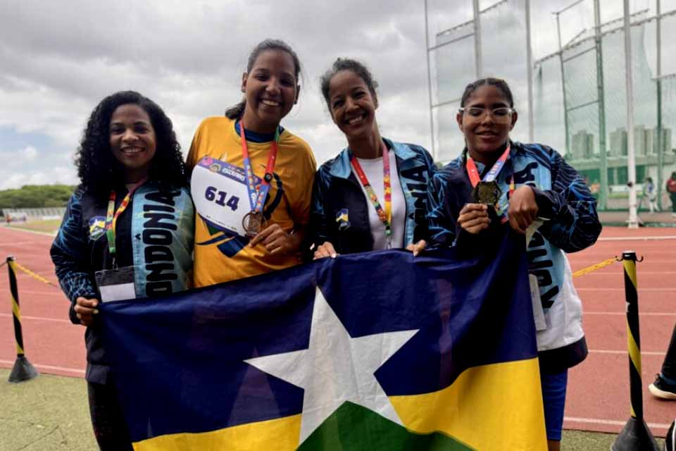 Jovens rondonienses fazem história com recorde e desempenho técnico nas Paralimpíadas Escolares 2025