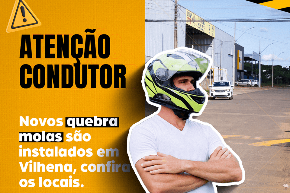 Segurança Viária: Semtran realiza instalação de novas lombadas em Vilhena