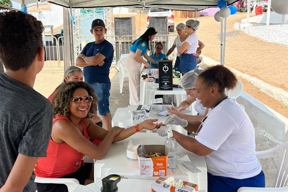 Distrito Fortaleza do Abunã recebe serviços de saúde durante festival de praia; unidade local criou o projeto 