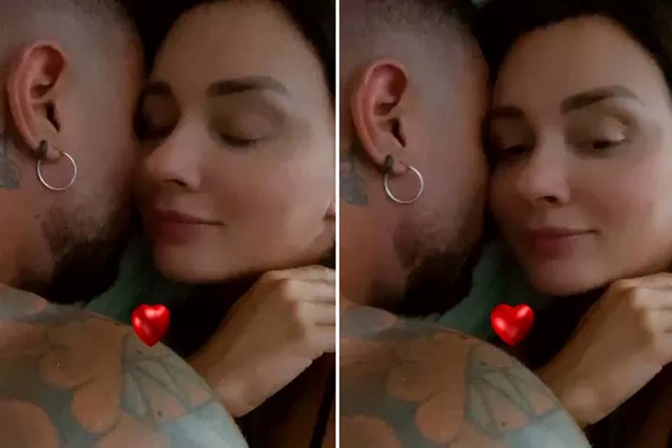 Juju Salimeni mostra momento íntimo com namorado