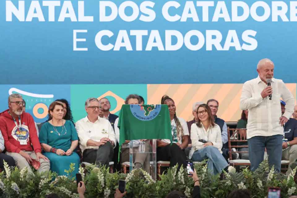 Lula defende que catadores tenham mais acesso à serviços públicos