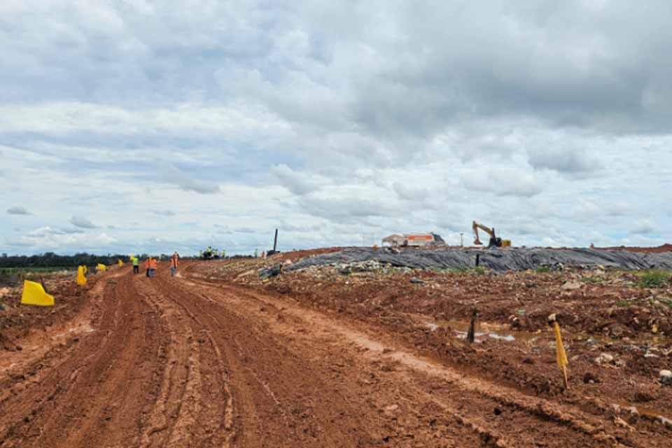 Prefeitura de Porto Velho realiza vistoria técnica em aterro sanitário; visita teve como objetivo averiguar denúncias