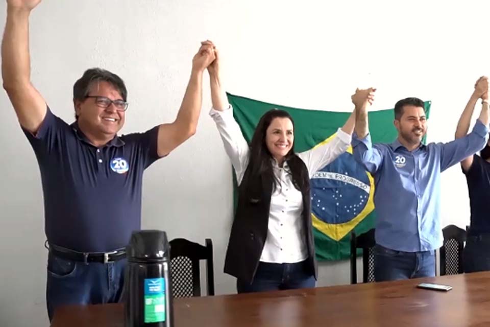Vice-líder de Bolsonaro no Senado, Marcos Rogério apoia os Donadon na campanha pela Prefeitura de Vilhena