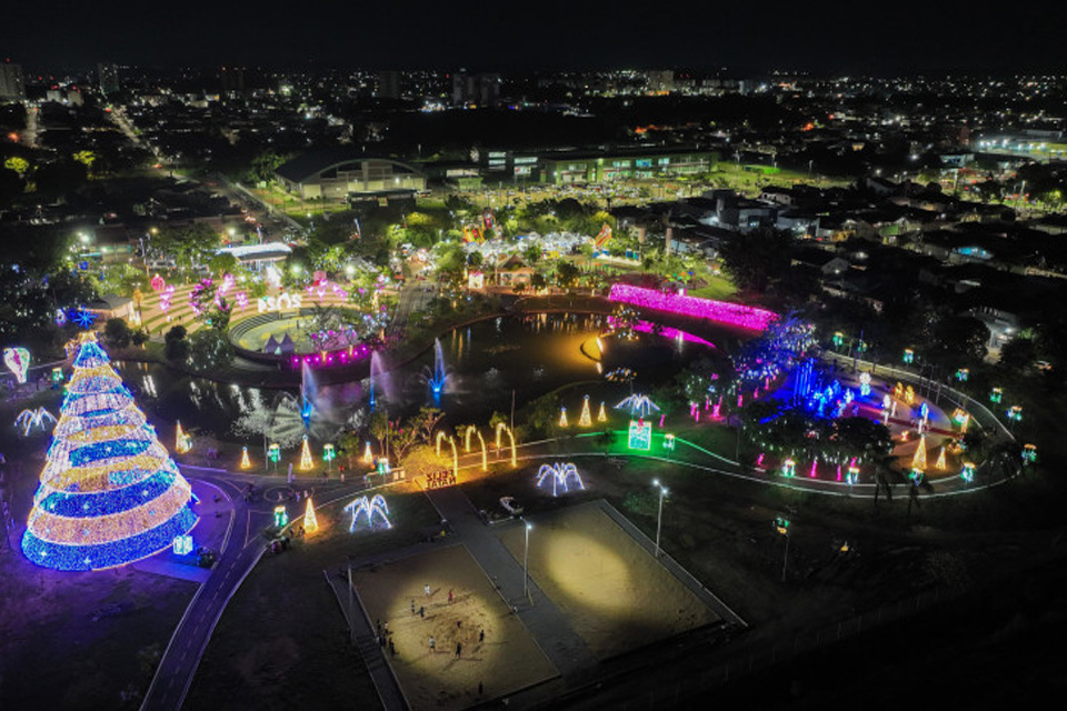 Com menor custo, Natal 2025 será o mais grandioso já realizado em Porto Velho