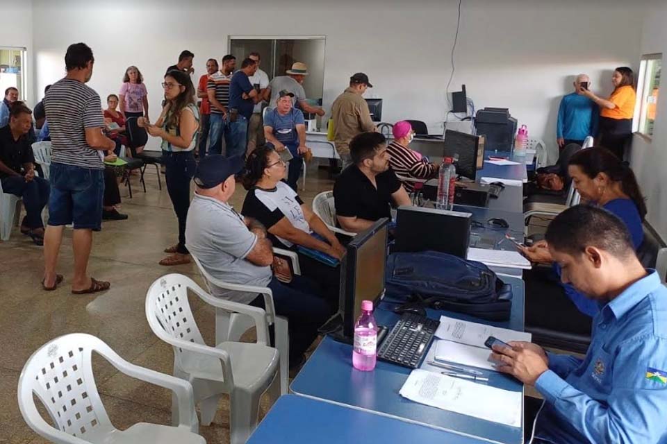 Incra Itinerante atende posseiros e assentados do município de Cerejeiras