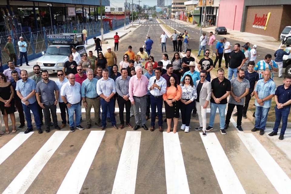 Prefeitura de Ji-Paraná libera trecho duplicado da avenida 6 de Maio
