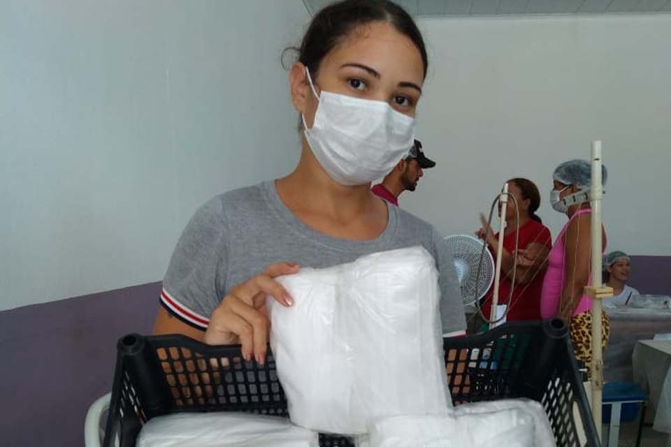 Reeducandas da Casa de Detenção devem produzir 15 mil máscaras de proteção ao coronavírus