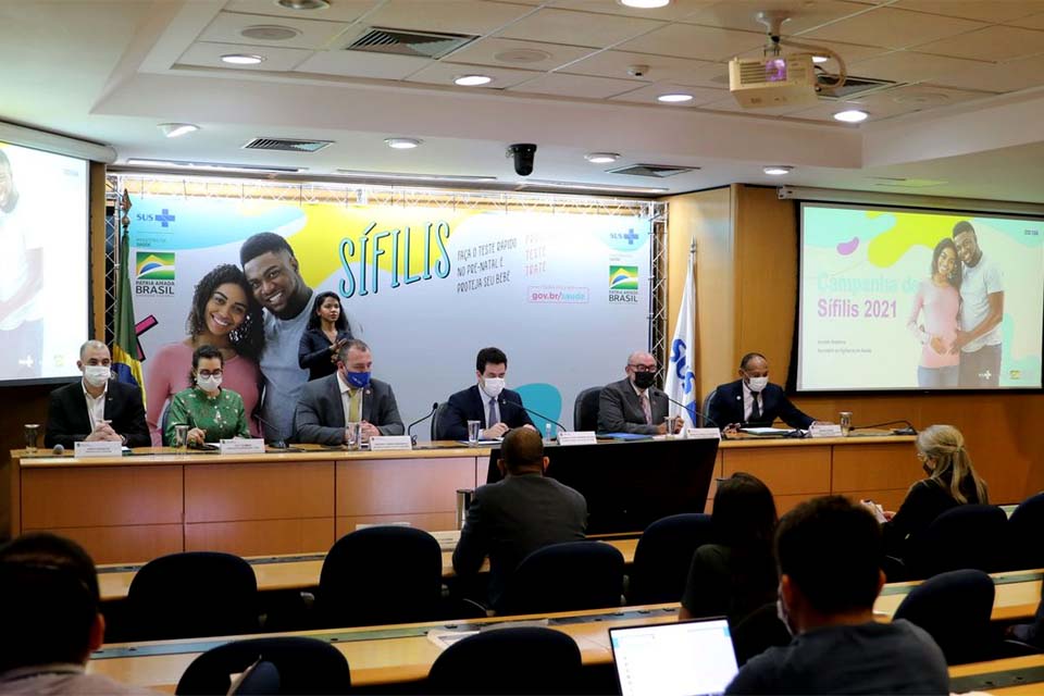 Ministério da Saúde lança campanha nacional de combate à sífilis
