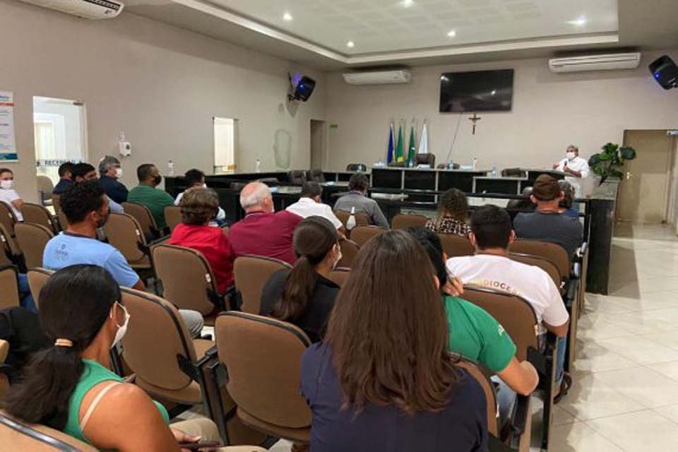 Criação do Conselho Municipal de Políticas Públicas para o combate às drogas é debatida em Alto Paraíso