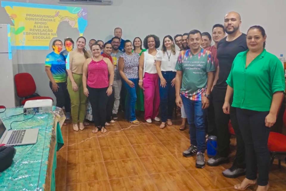 Prefeitura de Pimenta Bueno promove treinamento sobre a Lei da Revelação Espontânea