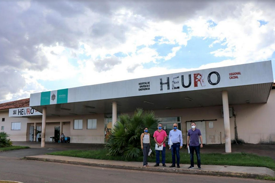 Cremero reúne médicos de Cacoal e realiza fiscalização em HRC e HEURO