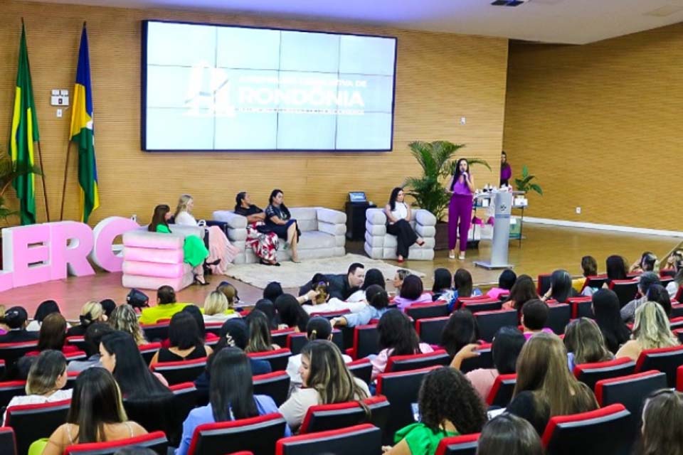 Ministério Público do Estado de Rondônia aborda violência contra a mulher na Assembleia Legislativa de Rondônia-ALERO