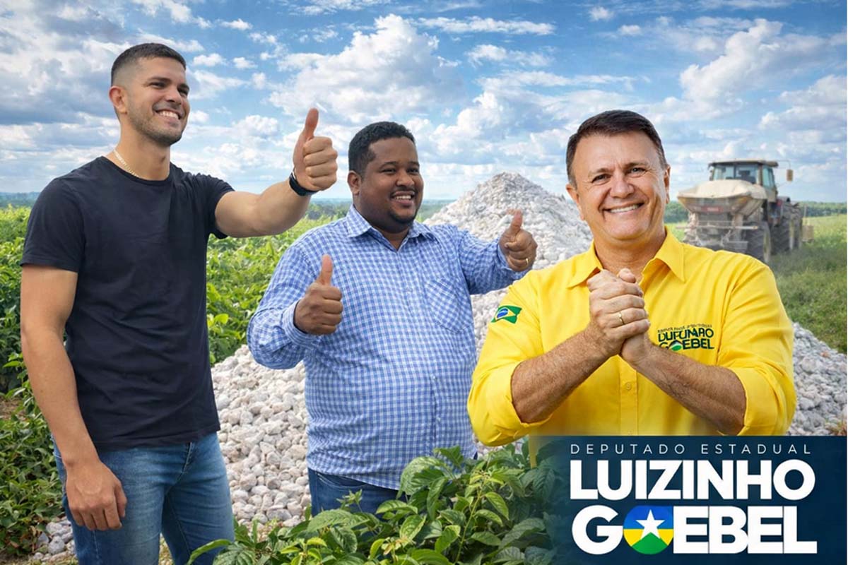 Luizinho Goebel destina R$ 100 mil para compra de calcário a produtores rurais de Primavera de Rondônia 