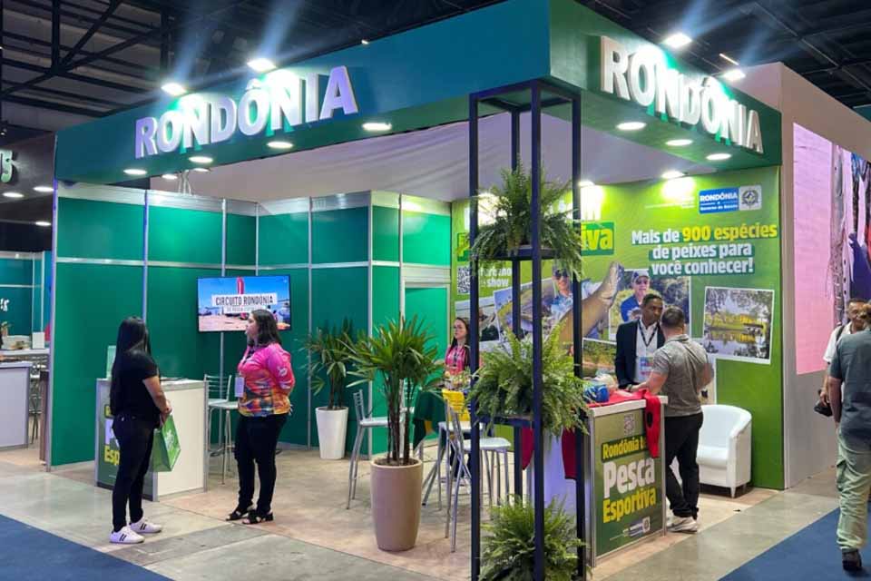 Rondônia leva suas potencialidades para a maior feira de pesca do Brasil com o objetivo de criar novos roteiros e circuitos turísticos