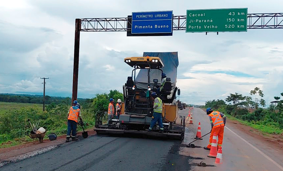  Nova 364 concessionária avança com obras na BR-364