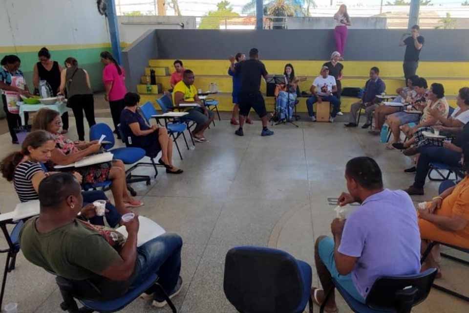 Oficina Canto Chão: música que acalma o coração e transforma vidas no Caps Madeira-Mamoré, em Porto Velho