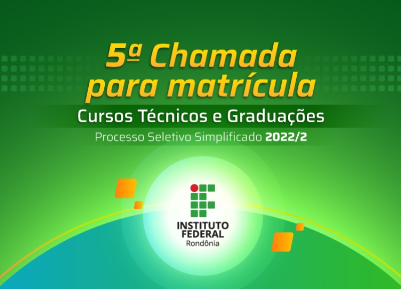 5ª chamada do Processo Seletivo Simplificado recebe matrículas até sexta-feira (26/8)