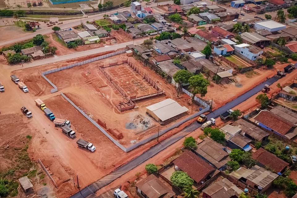 Obras do Feirão do produtor rural seguem em ritmo acelerado