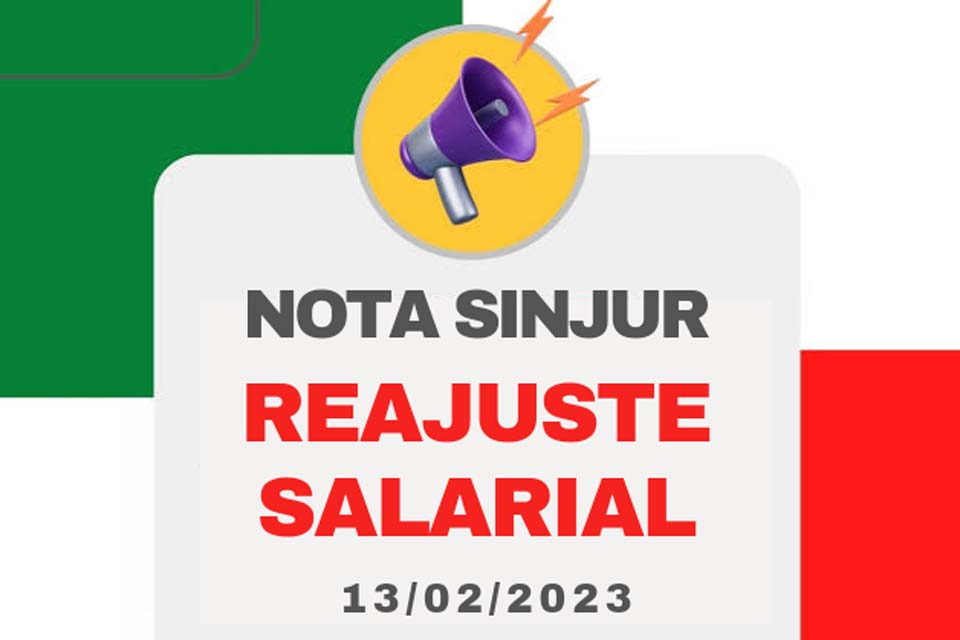 Nota do Sindicato dos Servidores no Poder Judiciario no Estado de Rondônia aos seus sindicalizados sobre o reajuste de 12%