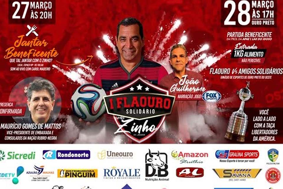I Flaouro, em Ouro Preto do Oeste, contará com a presença do meio-campista Zinho
