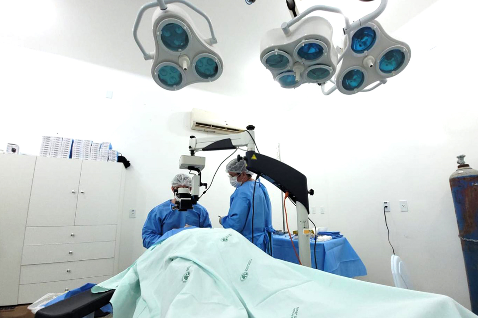 Prefeitura realiza mutirão de cirurgias oftalmológicas no município