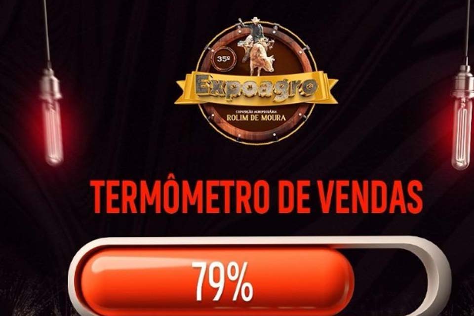 Mais de 79% dos ingressos do primeiro lote da 35ª Expoagro já foram vendidos