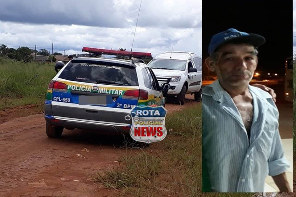  Populares encontram corpo de homem com perfuração de tiro no peito na área rural de Vilhena